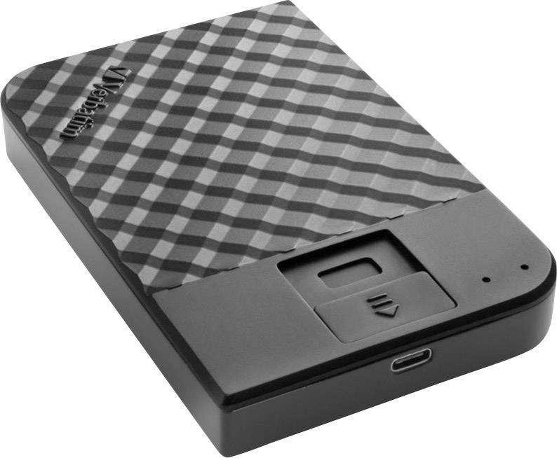 Verbatim Store 'n' Go Fingerprint Secure 2 TB Hard Disk esterno da 2,5" USB 3.2 (Gen 1x1) Nero 53651-6