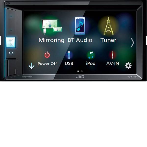 Autoradio e Monitor multimediali - JVC KW-M450BT Moniceiver doppio DIN Vivavoce Bluetooth®, Collegamento per telecamera posteriore, Collegamento per - Autoradio e Monitor multimediali - JVC KW-M450BT Moniceiver doppio DIN Vivavoce Bluetooth®, Collegamento per telecamera posteriore, Collegamento per -