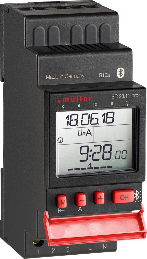 Müller SC 28.11 pro4 24V ACDC Timer per guida DIN digitale 24 V/DC, 24 V/AC 4000 W