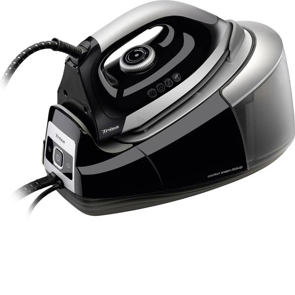 Ferri da stiro con generatore di vapore - Ferro da stiro con caldaia Trisa Comfort Steam i5342 7953.4212 2400 W Nero - Ferri da stiro con generatore di vapore - Ferro da stiro con caldaia Trisa Comfort Steam i5342 7953.4212 2400 W Nero -