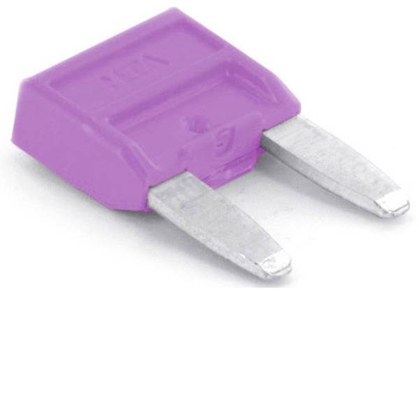 Fusibili per auto - Mini fusibile piatto per auto 3 A Violetto TRU COMPONENTS 8551260 1 pz. - Fusibili per auto - Mini fusibile piatto per auto 3 A Violetto TRU COMPONENTS 8551260 1 pz. -