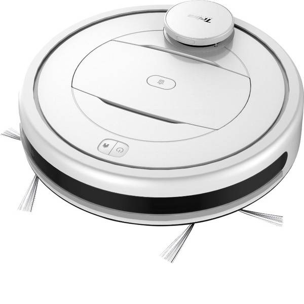 Robot aspirapolvere e lavapavimenti - Trisa Intelligent Laser Navigation Robot aspirapolvere Bianco Gestito da app - Robot aspirapolvere e lavapavimenti - Trisa Intelligent Laser Navigation Robot aspirapolvere Bianco Gestito da app -