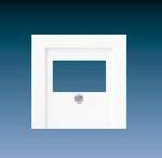 JUNG Abdeckung TAE-Dose/USB-Schnitt A569PLT AS 500/A plus weiss A569PLT (A569PLT)