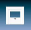 JUNG Abdeckung TAE-Dose/USB-Schnitt A569PLT AS 500/A plus weiss A569PLT (A569PLT)