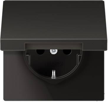 Jung 1 parte Frutto Presa schuko Grigio AL1520KIKLAN 1 pz.-0