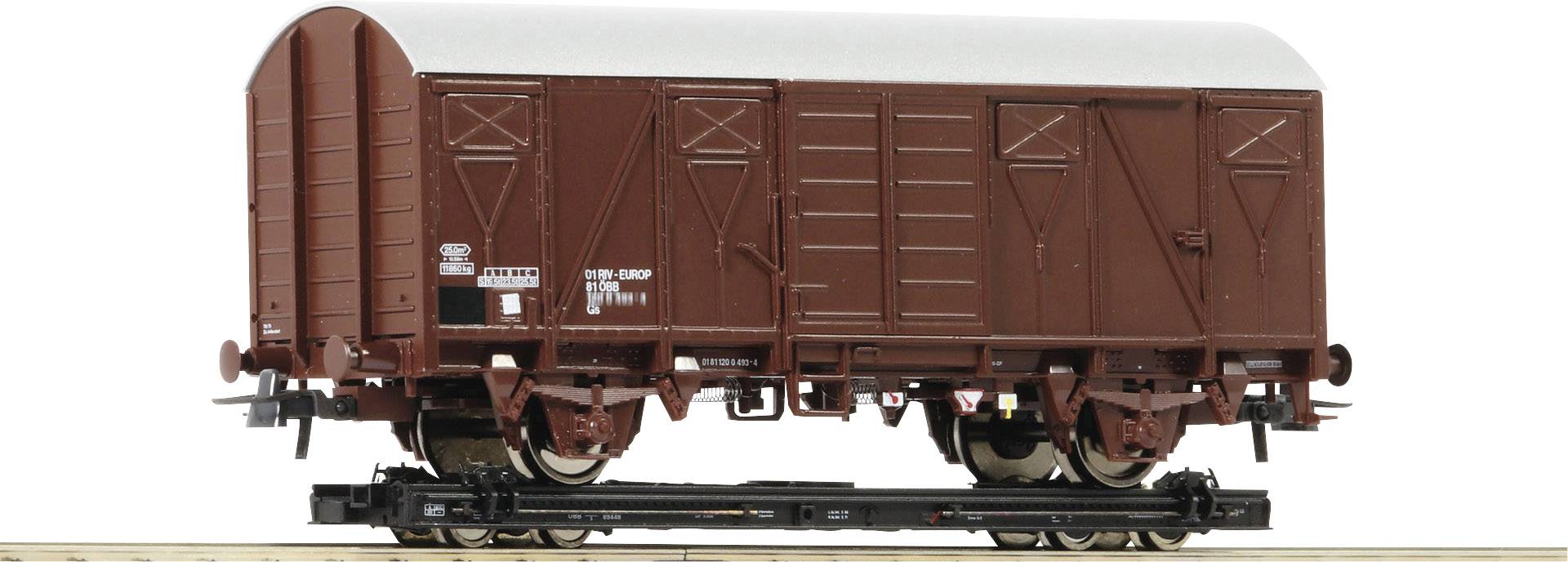 Roco 34575 carro portacontainer DC