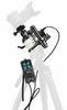 Bresser Optik 4964111 Foto-Montierung Adattatore per treppiede
