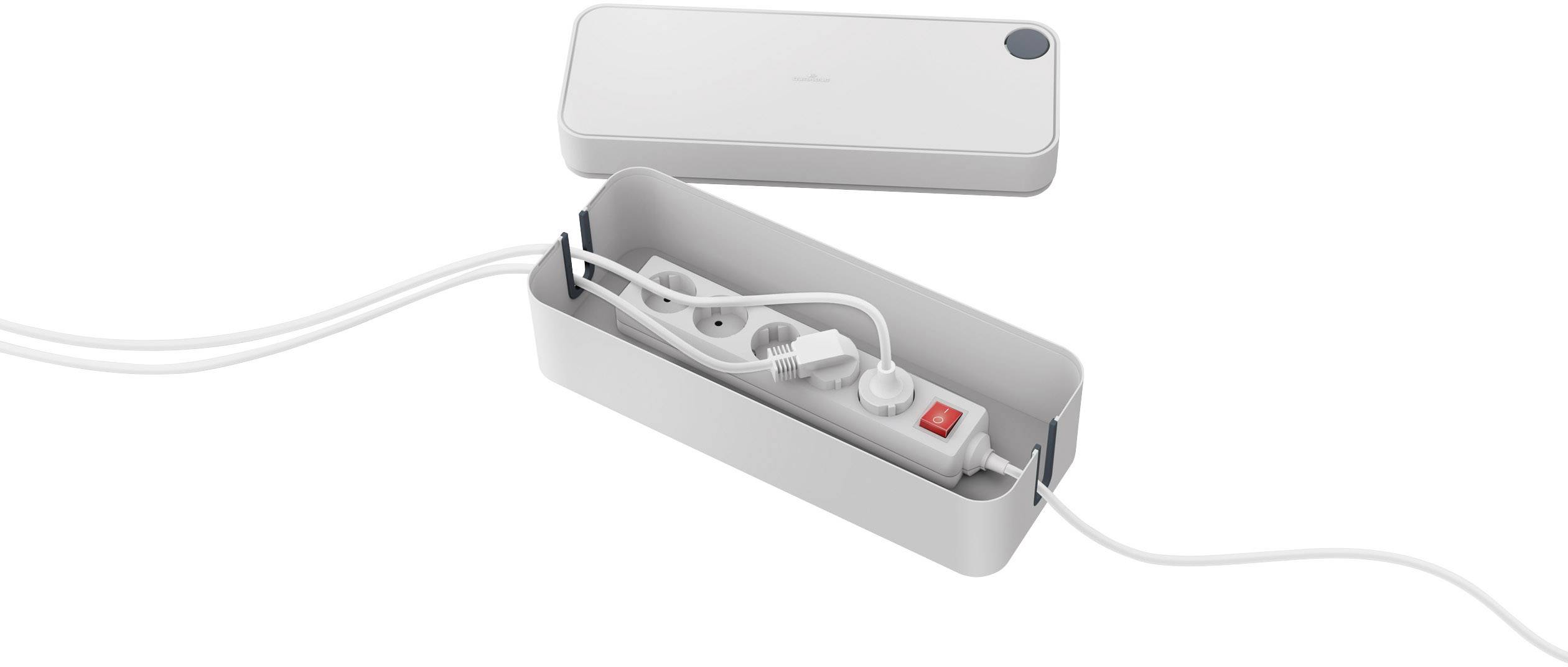 Durable Scatola ordina cavi CAVOLINE® BOX L 503010 Grigio 1 pz.-8