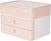 HAN Schubladenbox 1100-86 Cassettiera Rosa, Bianco Numero cassetti: 2