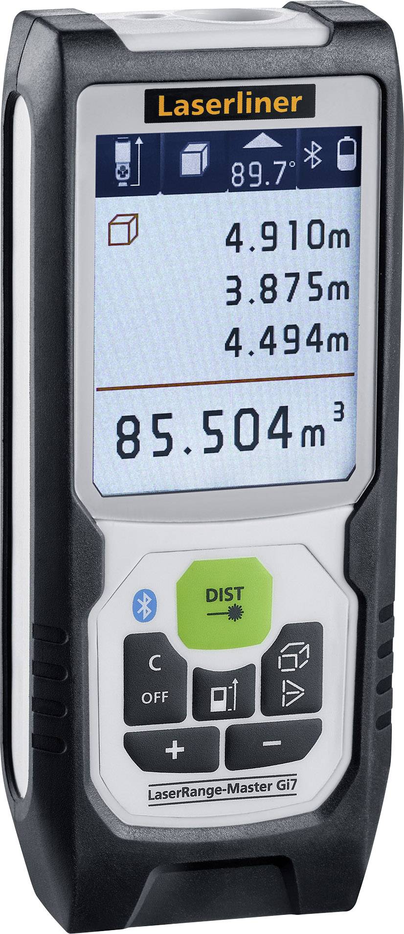 Laserliner 080.837A Laser-Entfernungsmesser Bluetooth, Dokumentations-App Messbereich (max.) 70 m (080.837A)