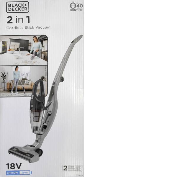 Aspirapolveri - Black & Decker SVB520JW Aspirapolvere a batterie Argento, Blu scuro - Aspirapolveri - Black & Decker SVB520JW Aspirapolvere a batterie Argento, Blu scuro -