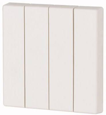 CWIZ-04/31 Eaton xComfort 4 canali Pulsante a bilanciere Bianco puro lucido