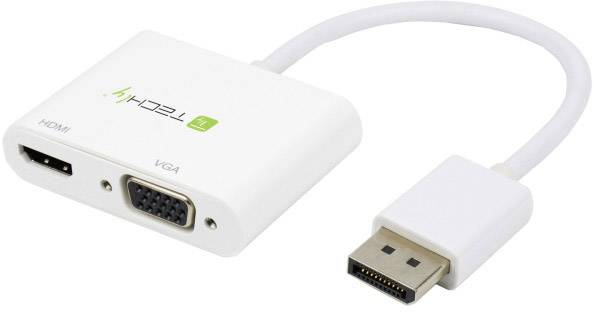 Adattatore DisplayPort ad HDMI/VGA 4K 30Hz-0