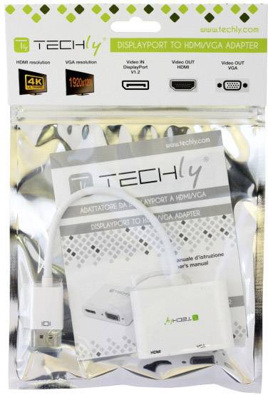 Adattatore DisplayPort ad HDMI/VGA 4K 30Hz-1