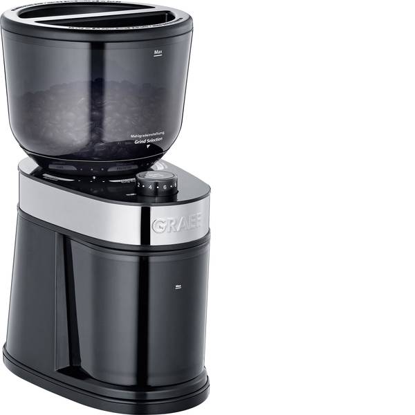 Macinacaffè - Graef CM202EU CM202EU Macinino Nero Meccanismo di macinazione a disco in acciaio inox - Macinacaffè - Graef CM202EU CM202EU Macinino Nero Meccanismo di macinazione a disco in acciaio inox -