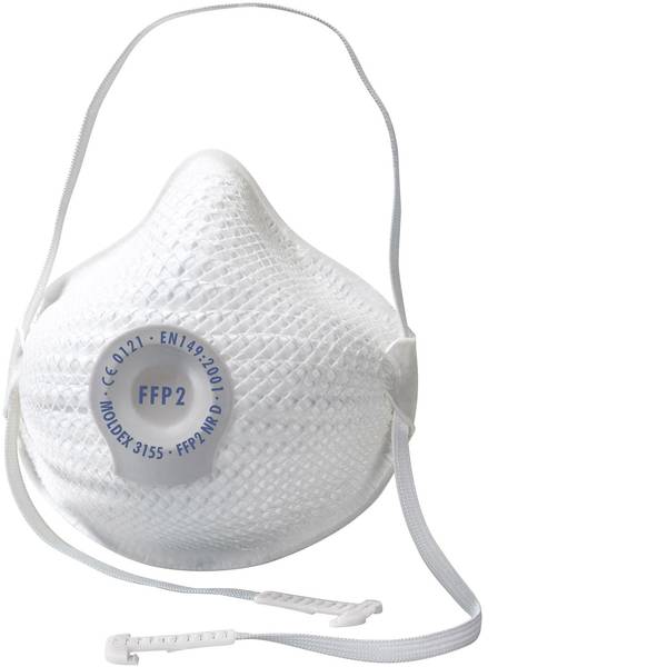 Maschere per polveri fini - Moldex 315501 Mascherina antipolvere con valvola FFP2 D 10 pz. - Maschere per polveri fini - Moldex 315501 Mascherina antipolvere con valvola FFP2 D 10 pz. -