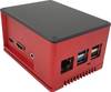 Custodia per scheda SBC Allnet RockPi_GH_PROHP_R Adatto per (kit di sviluppo): Rock Pi Rosso