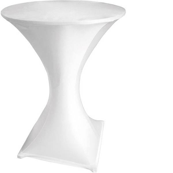 Mobili per campeggio - Copertura per tavolo alto Perel Standing table cover Bianco FP200 - Mobili per campeggio - Copertura per tavolo alto Perel Standing table cover Bianco FP200 -