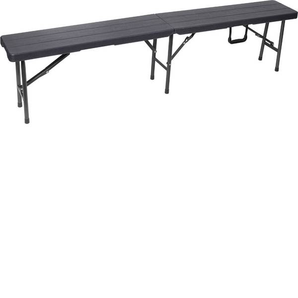 Mobili per campeggio - Panchina da campeggio Perel imitation bois Nero FP160W - Mobili per campeggio - Panchina da campeggio Perel imitation bois Nero FP160W -