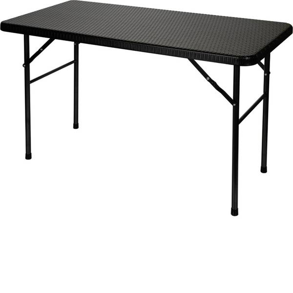 Mobili per campeggio - Tavolo da campeggio Perel folding table rattan Nero FP120R - Mobili per campeggio - Tavolo da campeggio Perel folding table rattan Nero FP120R -