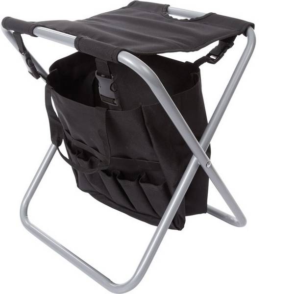 Mobili per campeggio - Sgabello pieghevole Toolland folding stool Nero GFCHAIR - Mobili per campeggio - Sgabello pieghevole Toolland folding stool Nero GFCHAIR -