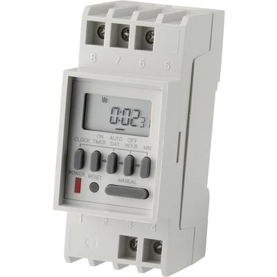 C-Control TM-848-2 Timer per guida DIN digitale 230 V/AC 16 A/250 V