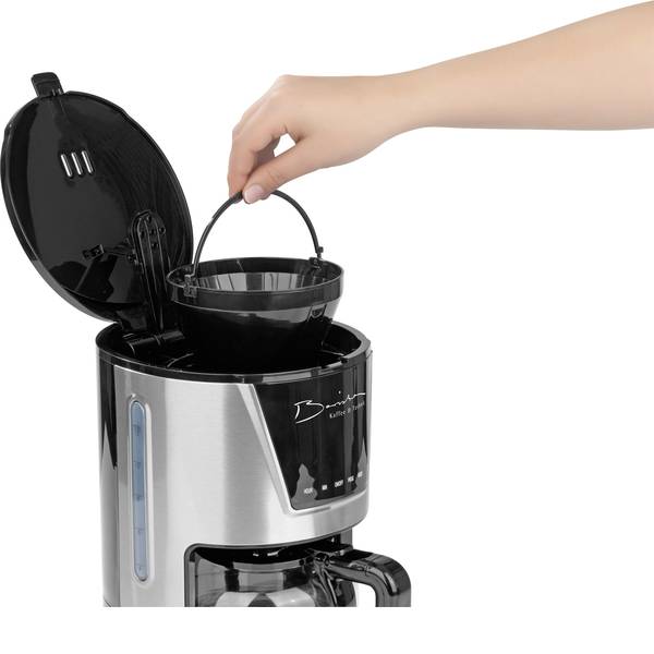 Macchine dal caffè con filtro - GourmetMaxx Barista 1160 Macchina per il caffè Acciaio Capacità tazze=12 - Macchine dal caffè con filtro - GourmetMaxx Barista 1160 Macchina per il caffè Acciaio Capacità tazze=12 -