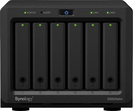 Synology DiskStation DS620slim Alloggiamento server NAS 6 Bay DS620slim