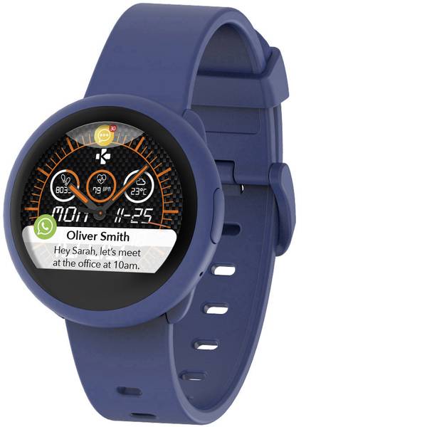 Dispositivi indossabili - MyKronoz ZeRound3 Lite Smartwatch Blu - Dispositivi indossabili - MyKronoz ZeRound3 Lite Smartwatch Blu -