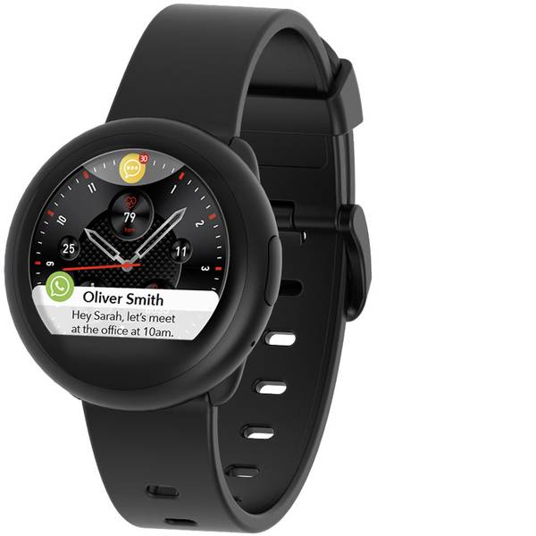 Dispositivi indossabili - MyKronoz ZeRound3 Lite Smartwatch Nero - Dispositivi indossabili - MyKronoz ZeRound3 Lite Smartwatch Nero -