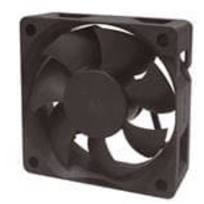Un ventilatore elettrico nero.