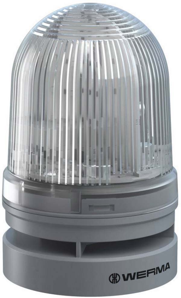 Werma Signaltechnik Segnalatore luminoso  Midi TwinLIGHT Combi 115-230VAC CL 461.410.60  Trasparente  230 V/AC 110 dB