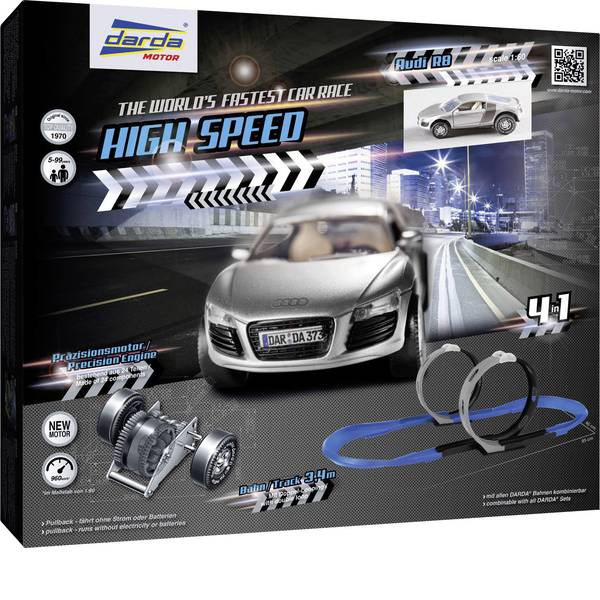 Auto a molla - Darda Rennbahn High Speed 50253 - Auto a molla - Darda Rennbahn High Speed 50253 -