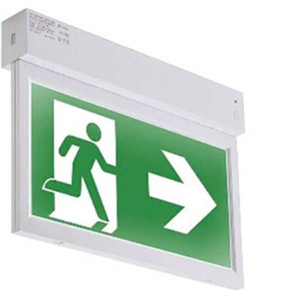 Segnaletica per uscite d`emergenza - ABB 7TCA091720R0192 Indicazione via di fuga illuminata a LED Montaggio a soffitto, Montaggio a parete - Segnaletica per uscite d`emergenza - ABB 7TCA091720R0192 Indicazione via di fuga illuminata a LED Montaggio a soffitto, Montaggio a parete -