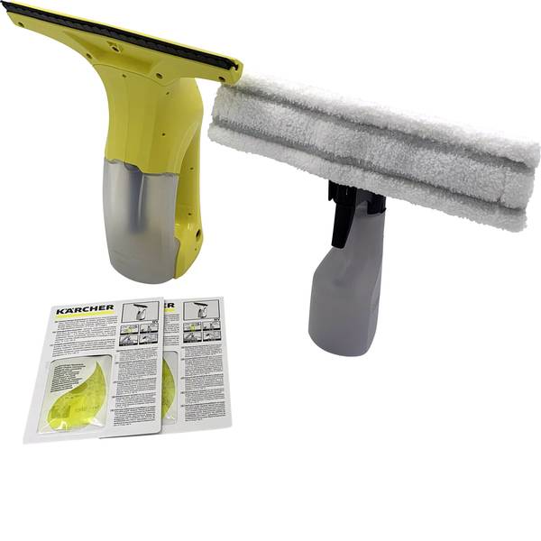 Aspiratori per vetri - Kärcher KWI 1 Aspirapolvere per finestre Giallo, Grigio - Aspiratori per vetri - Kärcher KWI 1 Aspirapolvere per finestre Giallo, Grigio -