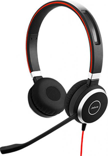 Jabra Evolve 40 MS Stereo Auricolare Cablato A Padiglione Ufficio Nero-0