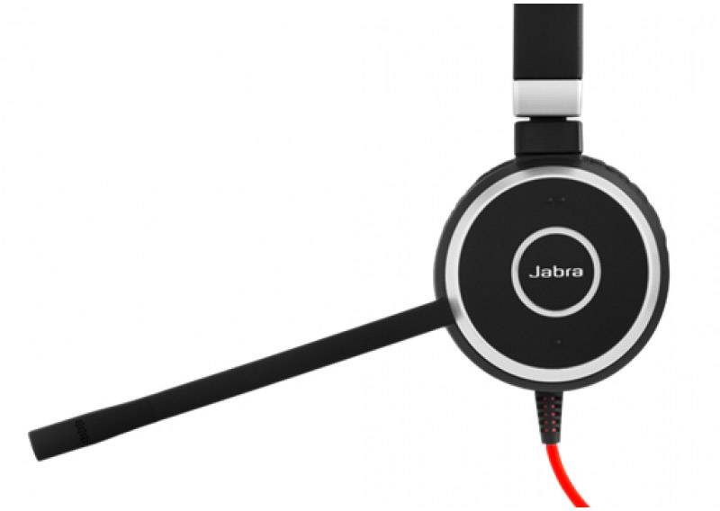 Jabra Evolve 40 MS Stereo Auricolare Cablato A Padiglione Ufficio Nero-1