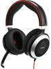 Jabra Evolve 80 MS Telefono Cuffie On Ear via cavo Stereo Nero Riduzione del rumore del microfono Indicatore di carica della batteria, Muto