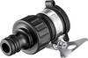 Kärcher Home & Garden 2.645-256.0 Kärcher 2.645-256.0, Schwarz Plastica Adattatore per rubinetti da interno Raccordo a innesto