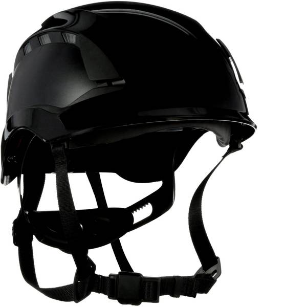 Caschi di protezione - Casco di protezione ventilato, con sensore UV Nero 3M SecureFit X5012VE-CE EN 397, EN 12492, EN 50365 - Caschi di protezione - Casco di protezione ventilato, con sensore UV Nero 3M SecureFit X5012VE-CE EN 397, EN 12492, EN 50365 -