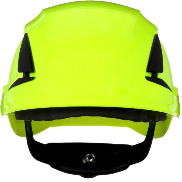 Caschi di protezione - Casco di protezione con sensore UV Verde Neon 3M SecureFit X5514NVE-CE-4 EN 397 - Caschi di protezione - Casco di protezione con sensore UV Verde Neon 3M SecureFit X5514NVE-CE-4 EN 397 -