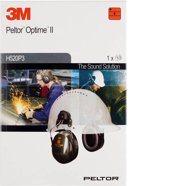 Cuffie da lavoro - 3M Peltor Optime II H520P3E Cuffia antirumore passiva 30 dB 1 pz. - Cuffie da lavoro - 3M Peltor Optime II H520P3E Cuffia antirumore passiva 30 dB 1 pz. -
