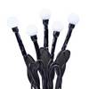 Hellum 576771 Catena luminosa decorativa Palla esterno rete elettrica Numero di lampadine 80 LED (monocolore) Bianco neutro Lunghezza illuminata: 7.9 m Temporizzate