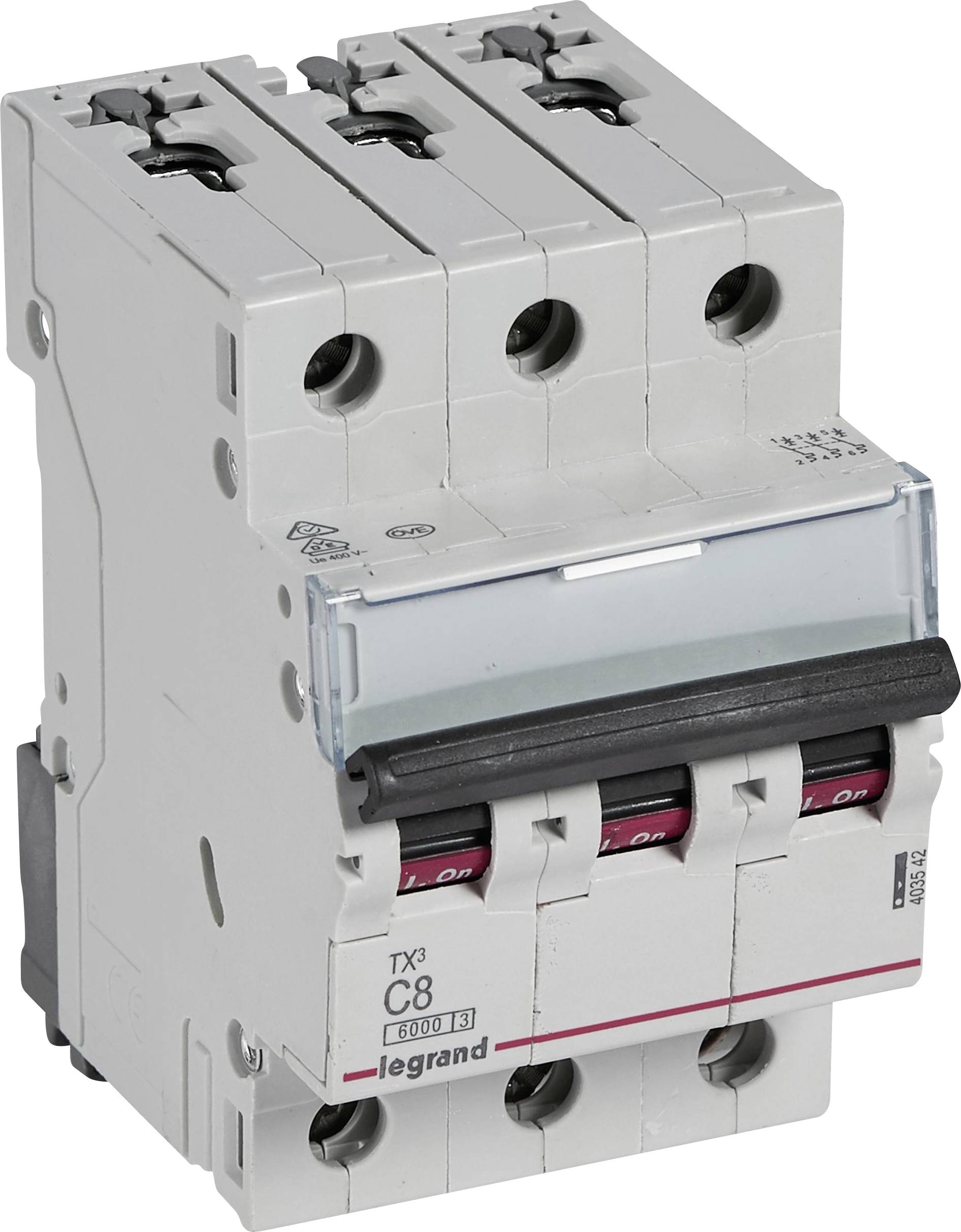 Legrand 403542 Legrand 403542 Interruttore magnetotermico 8 A 400 V/AC