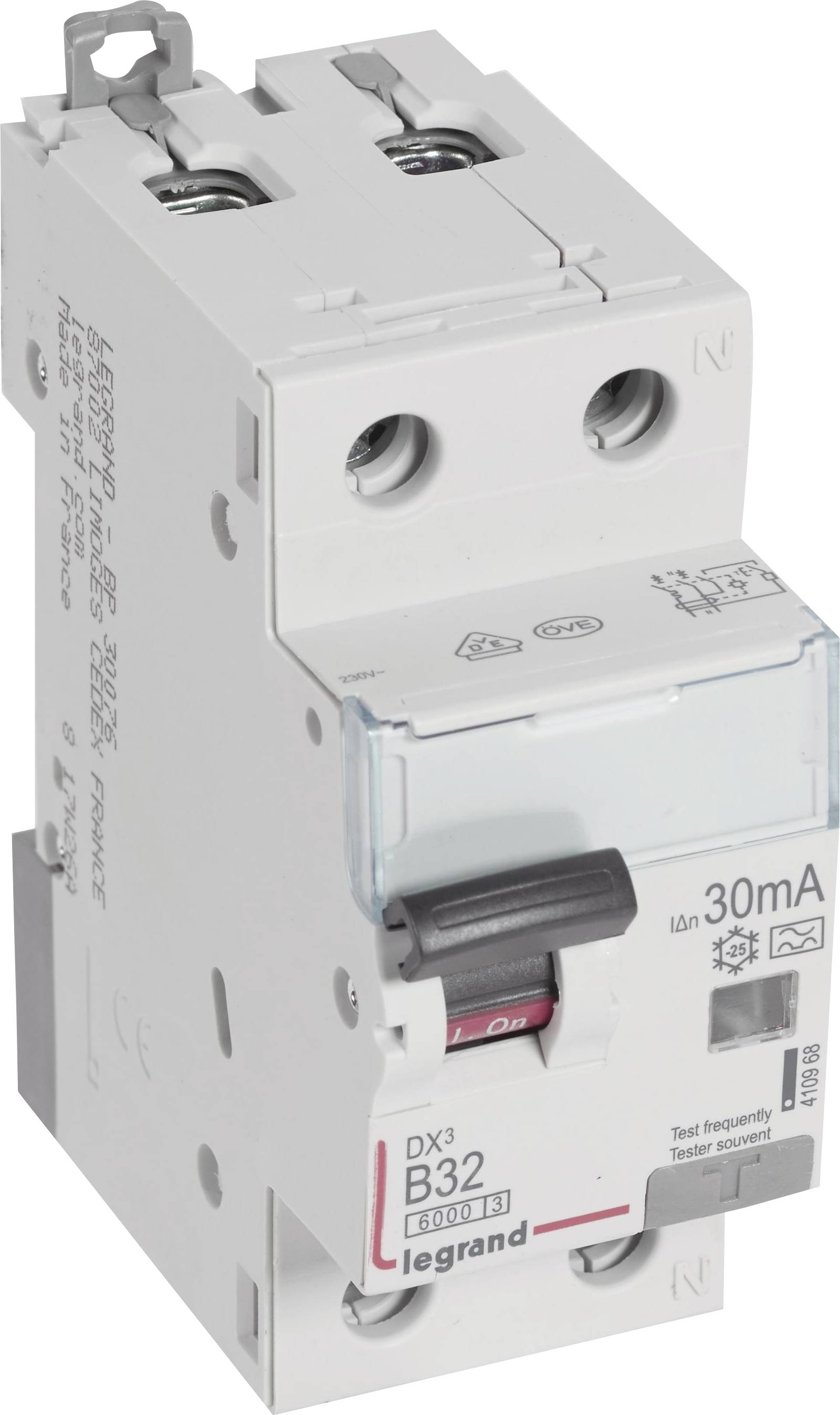 Legrand Interruttore Differenziale Tipo AC, 40A, 30mA, 2 Moduli, Morsetti Bi.Connect, Modello 411632 - 2