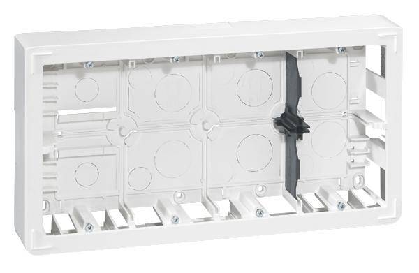 Legrand Alloggiamento a parete Mosaic Bianco 080278 1 pz.