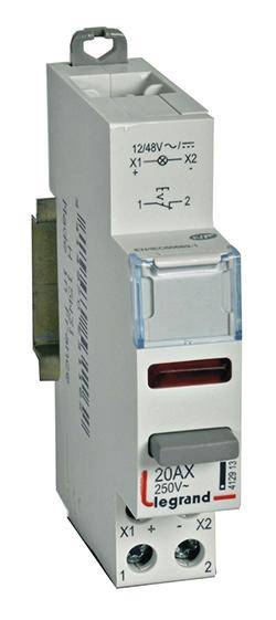 Switch Rosso 20 A 1 NC 48 V Legrand 412913