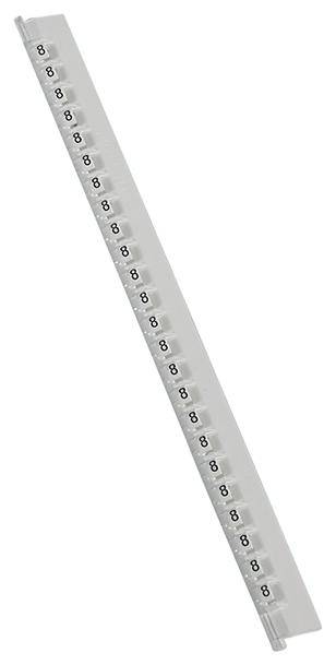 Legrand Legrand 037788 Clip segnafili Legenda (segnacavi) 8 Intervallo diametro esterno 0.80 fino a 2.20 mm 037788