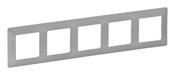 Legrand Telaio Valena Life Allure Alluminio 754135 1 pz.