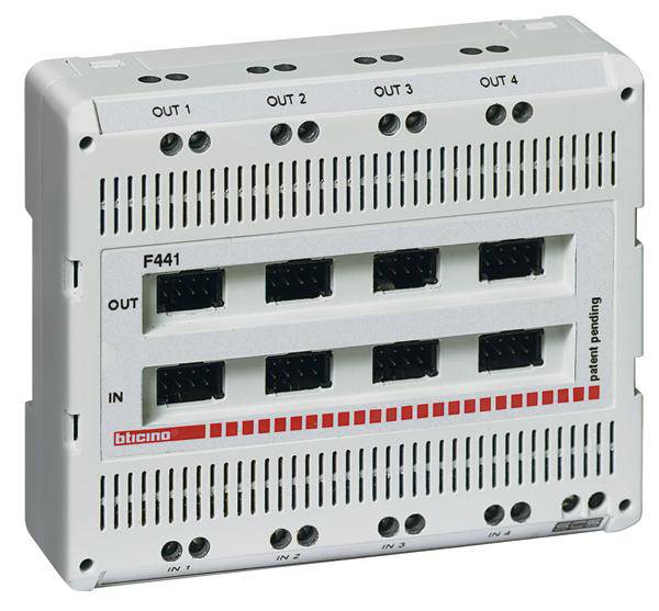 Legrand F441 Accessorio citofono Cablato Mixer audio video  Grigio